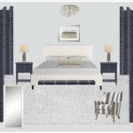 Westchester Guest Bedroom Mood Board