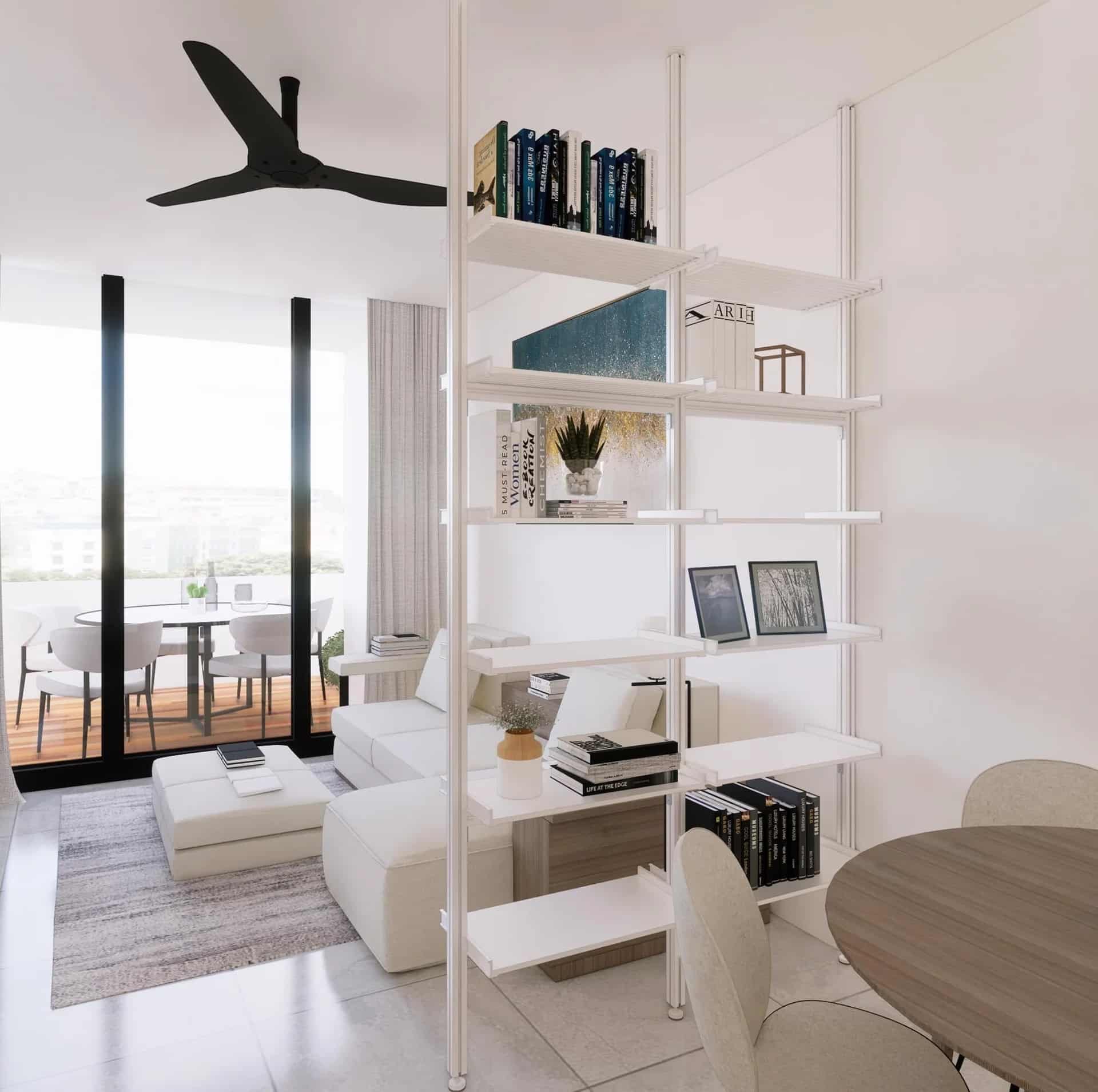 1a blog modern shelving