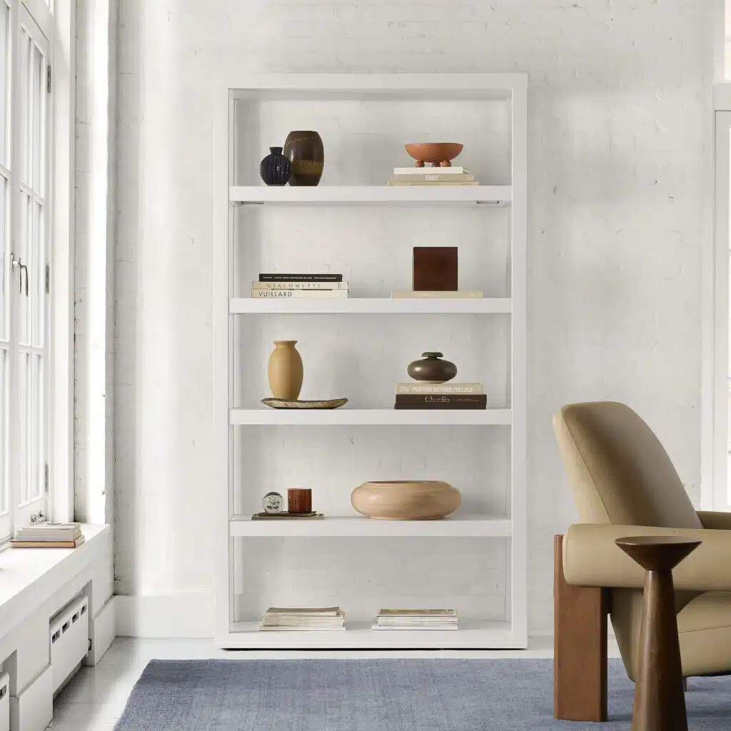 Perfectly styles shelves