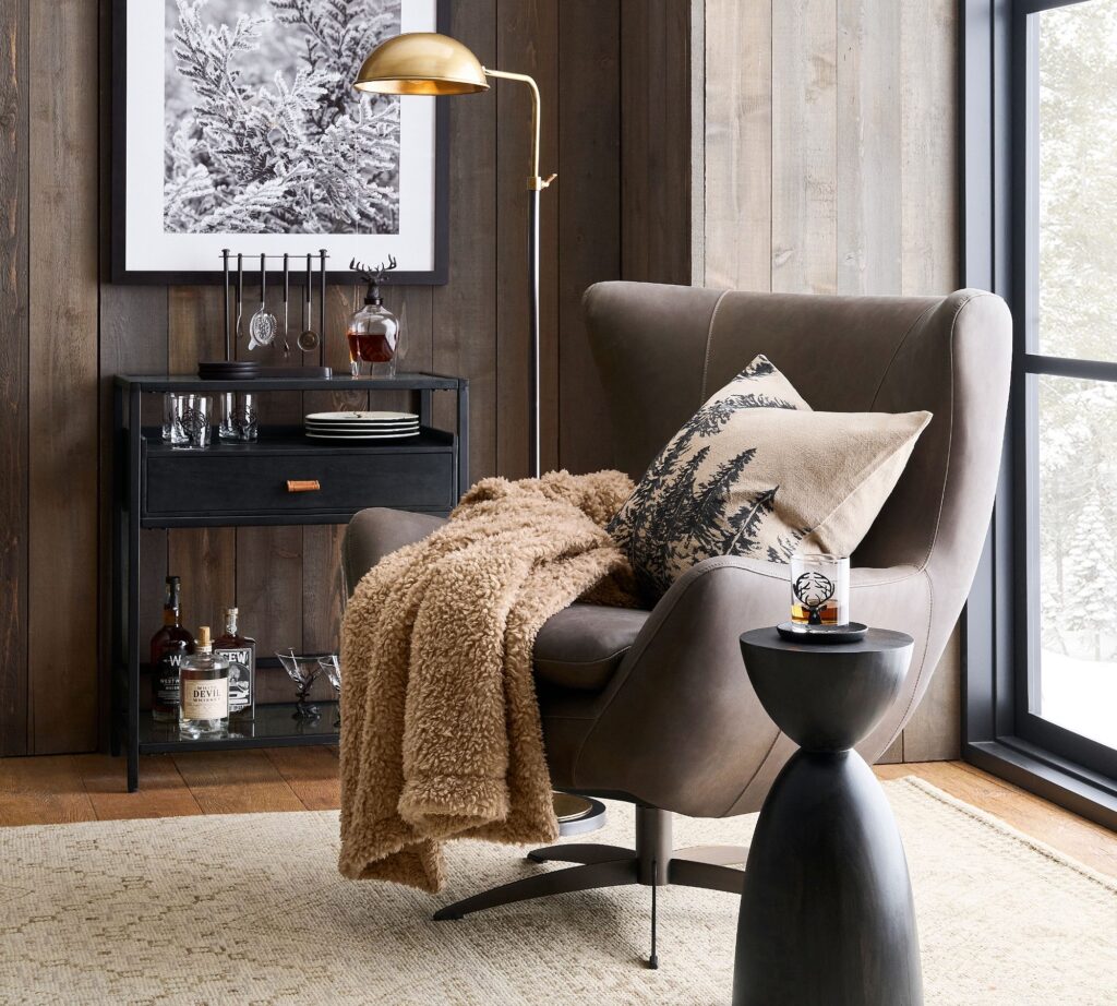 Modern leather chair