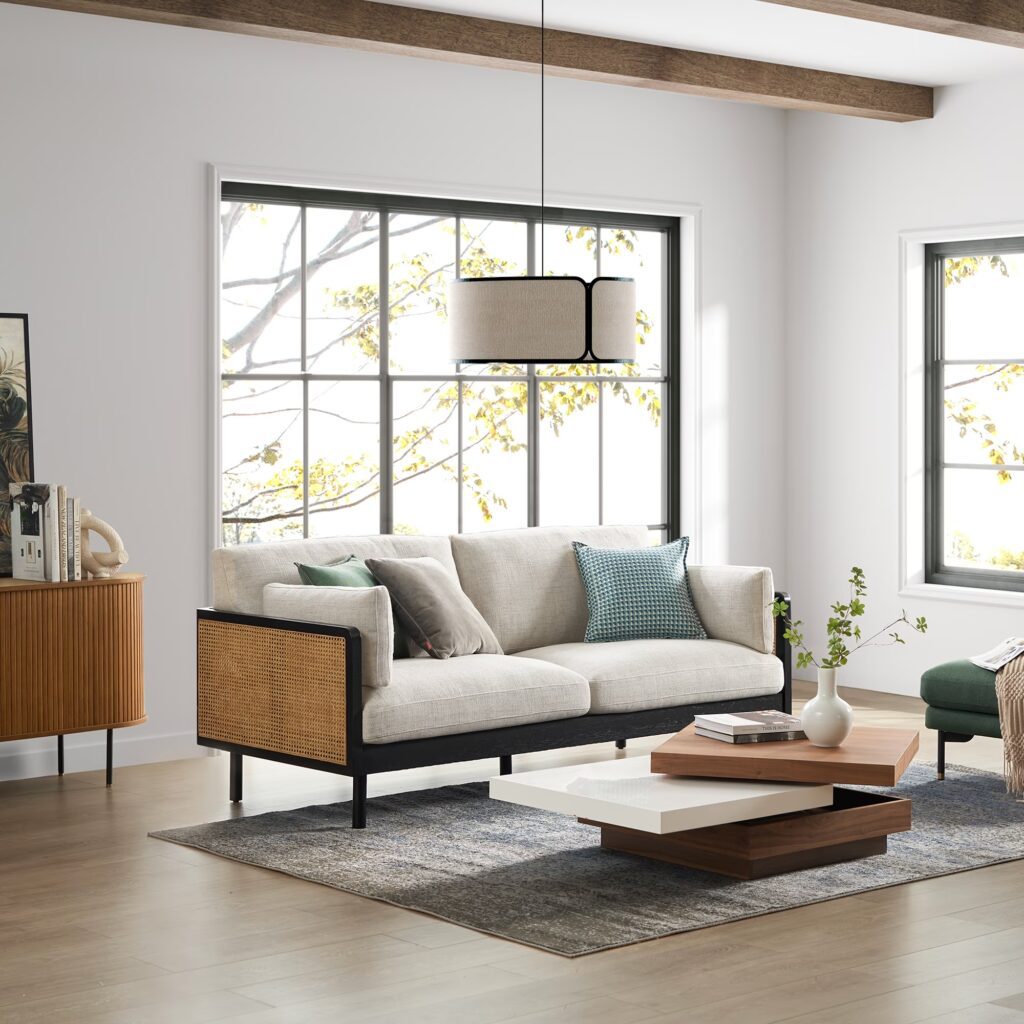 Cane sofa 2025 fall design ideas for modern homes
