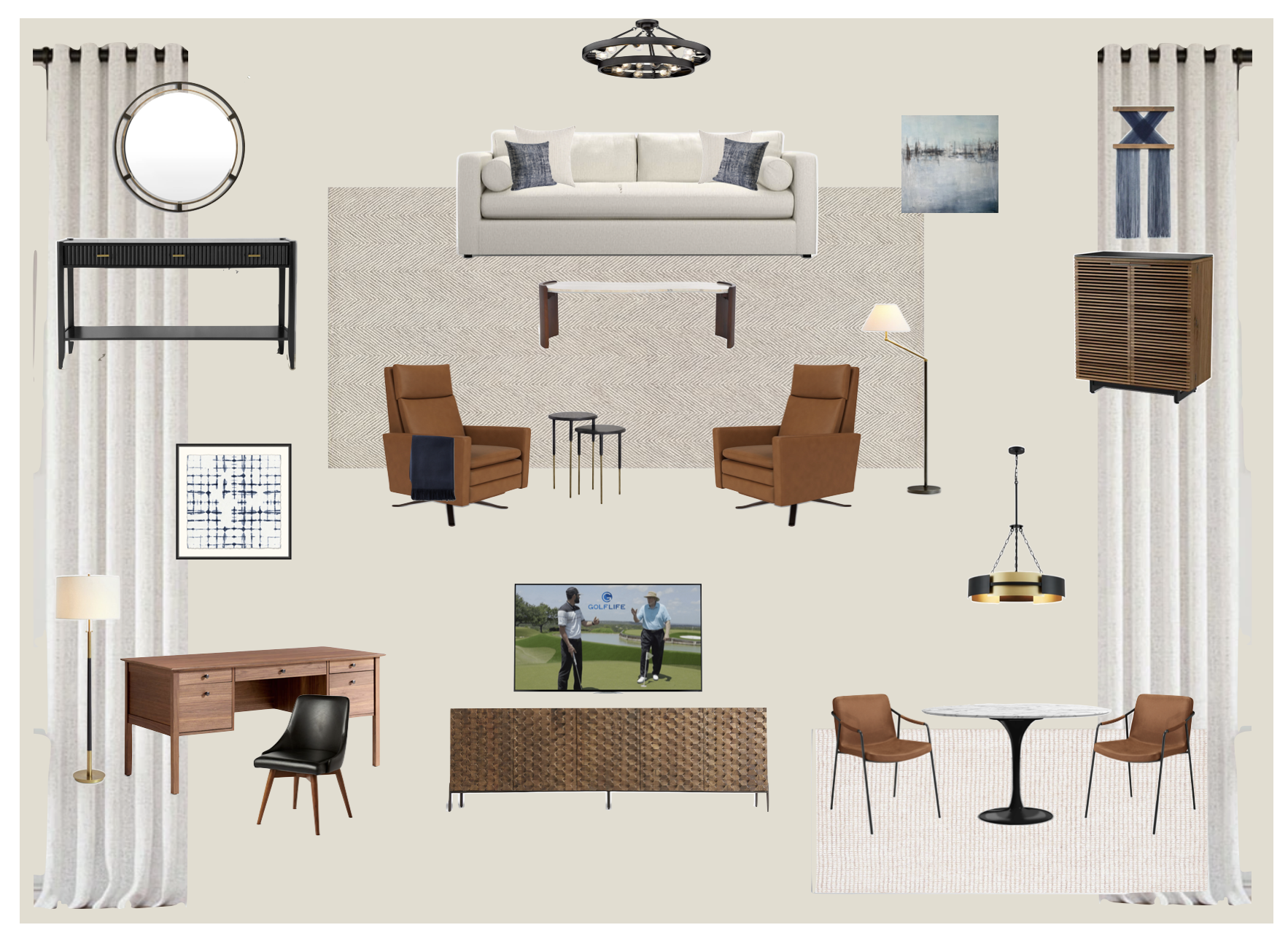 KEVIN BALFE'S LIVING_DINING MOOD BOARD