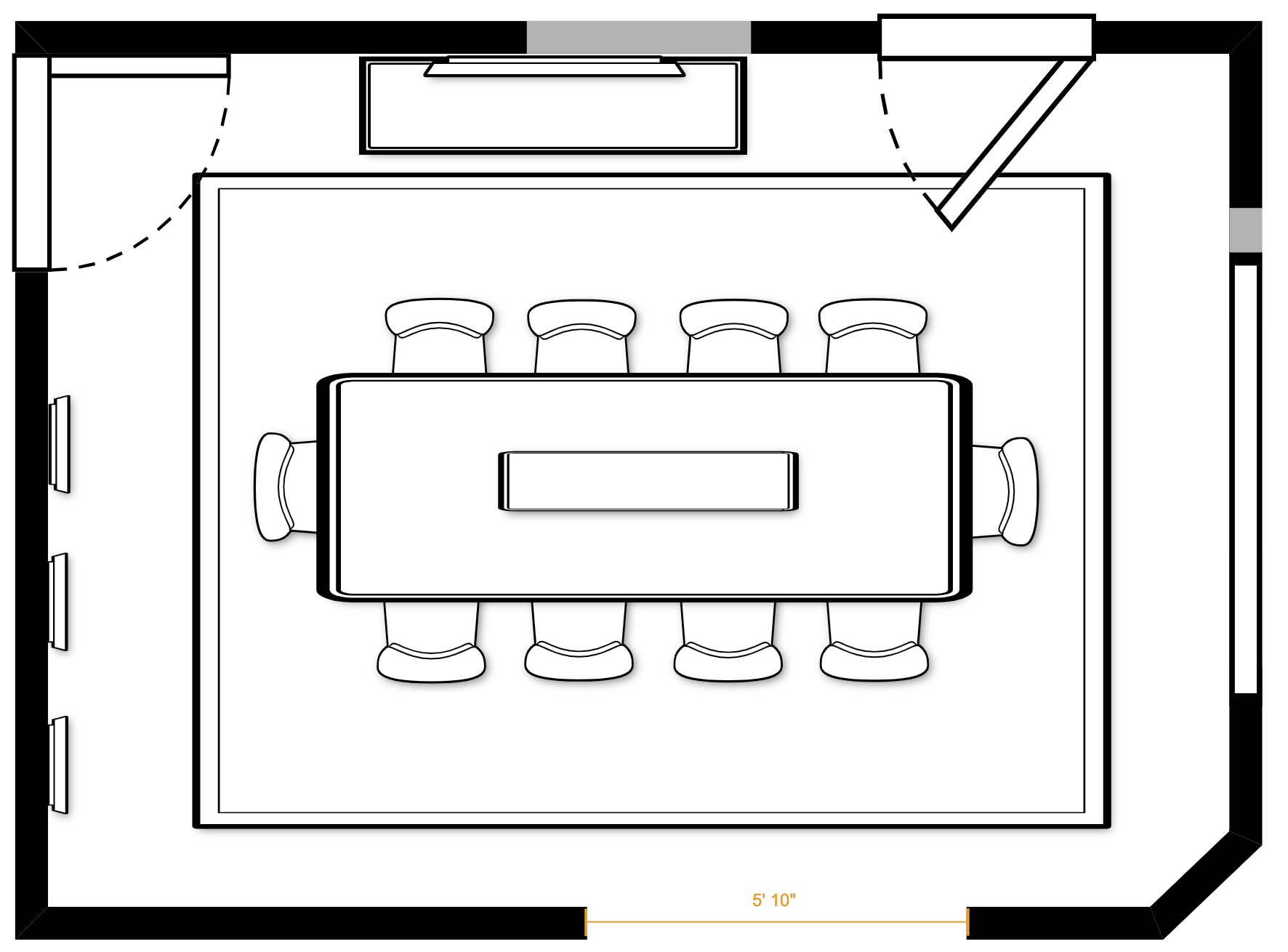 Seidman Dining Room Floor Plan